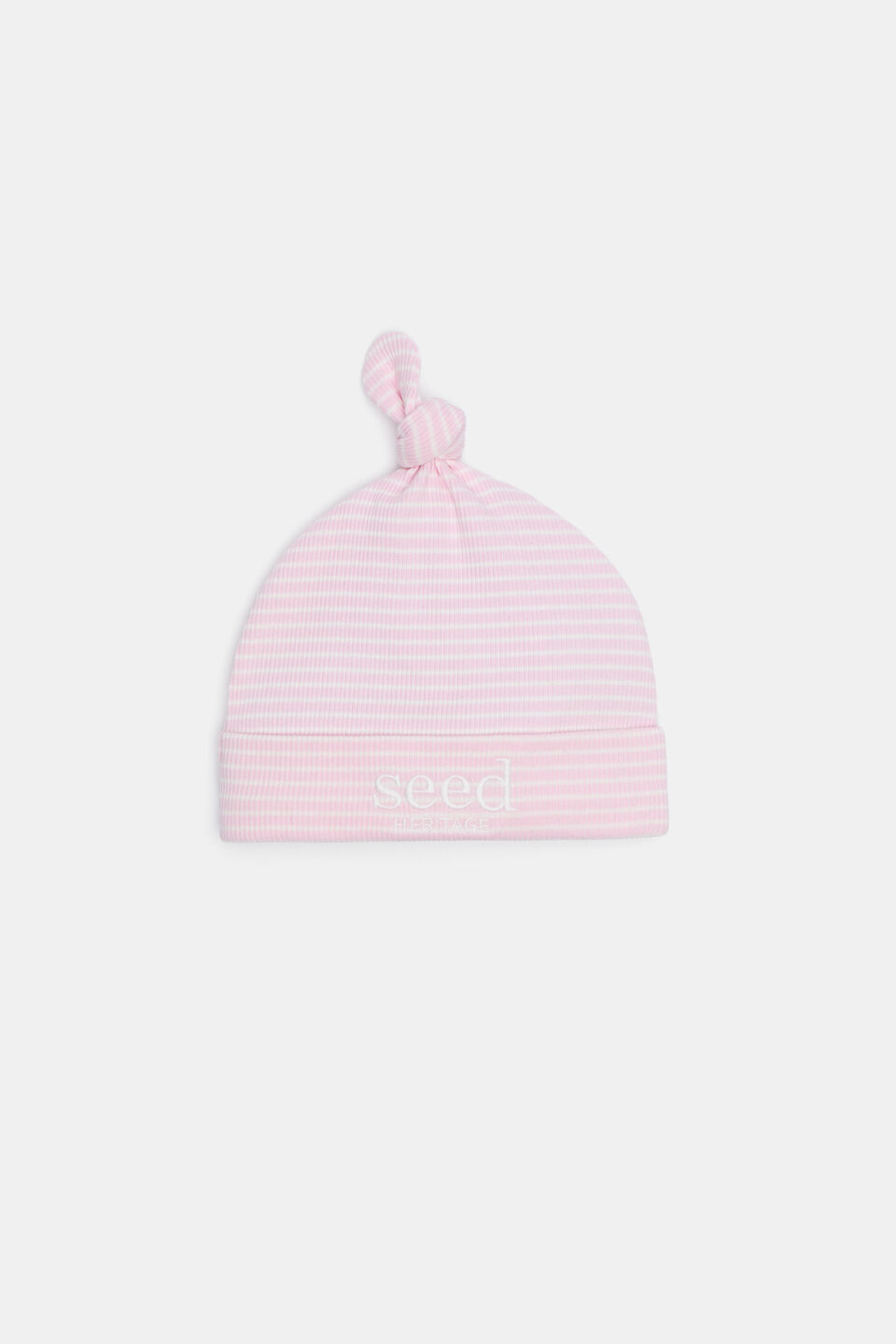Core Rib Logo Hat  Posie Stripe