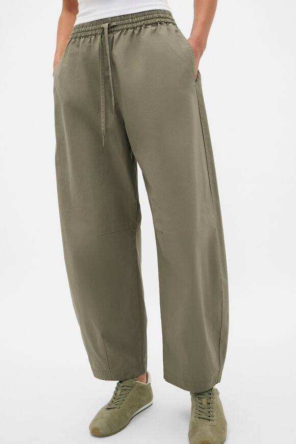 Cotton Elasticated Pant  Caper  hi-res