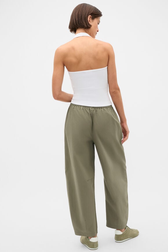 Cotton Elasticated Pant  Caper  hi-res
