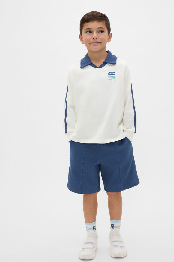 Contrast Collar Rugby  Classic Cream  hi-res