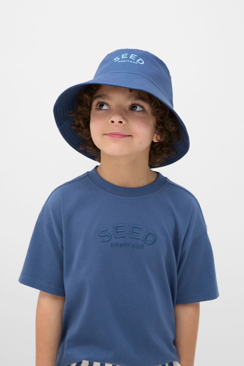 Adjustable Bucket Hat  Washed Navy