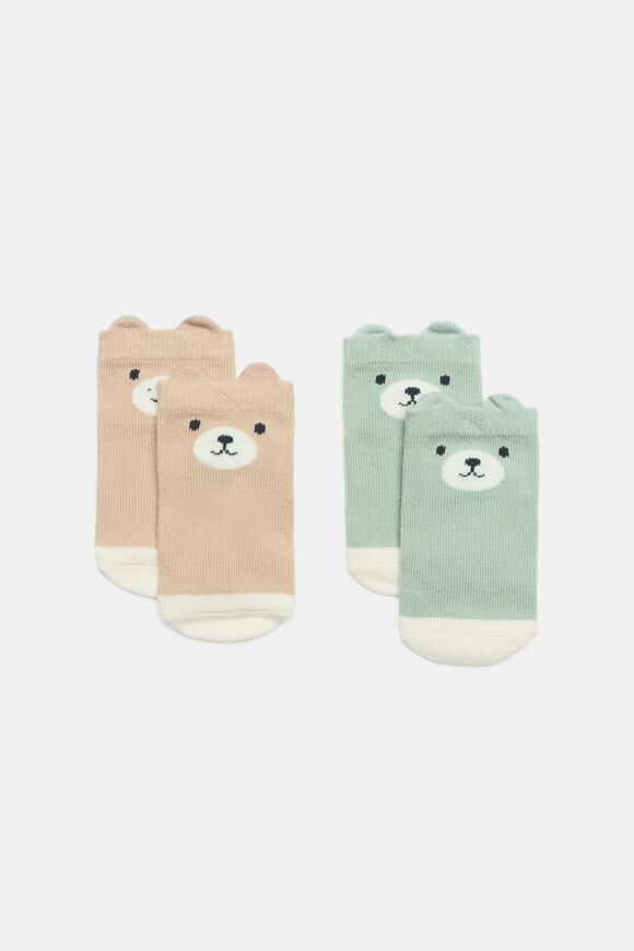 Newborn Bear 2 Pack  Sage  hi-res