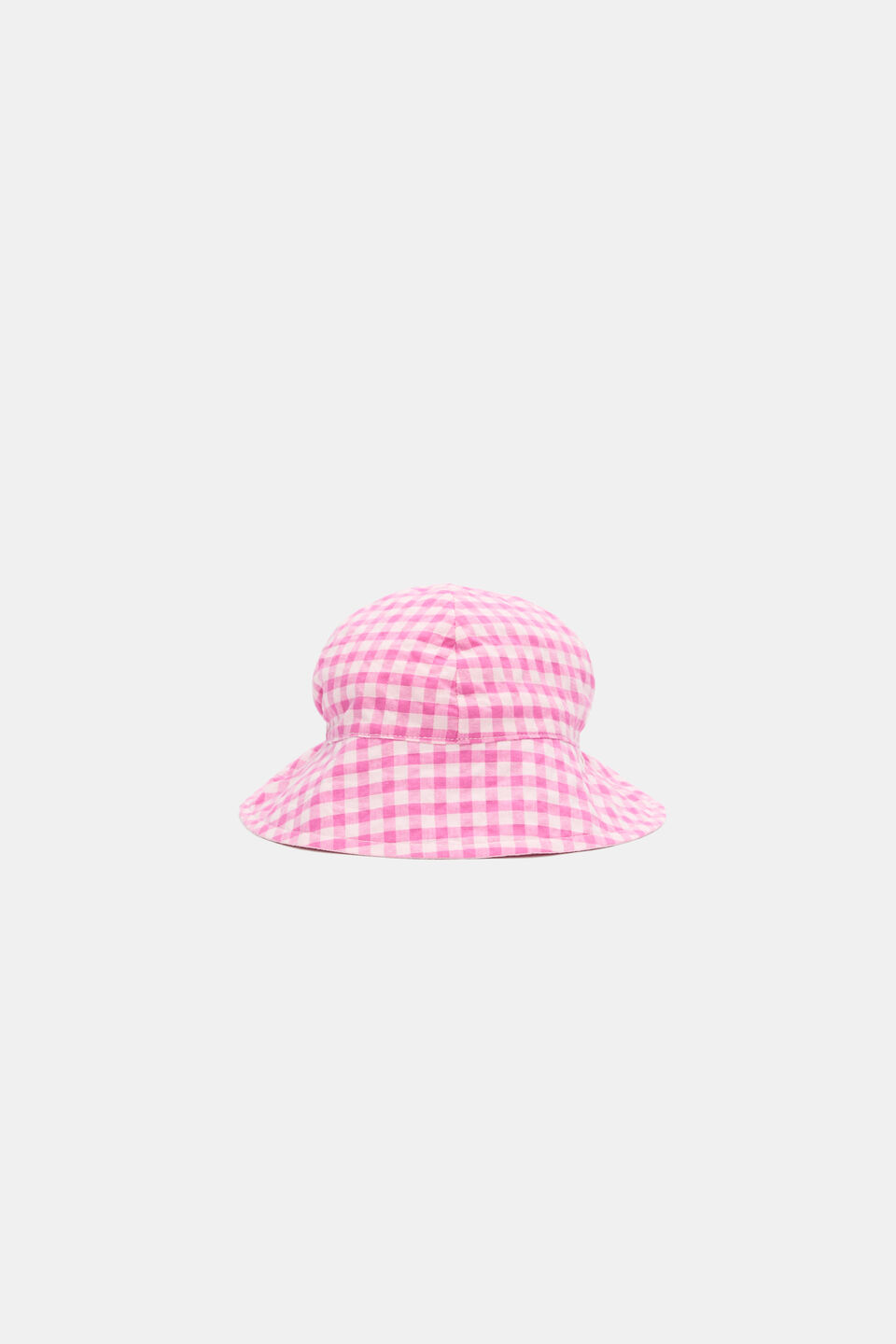 Gingham Sun Hat  Wild Berry