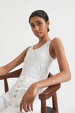 Core Rib Singlet  Whisper White  hi-res