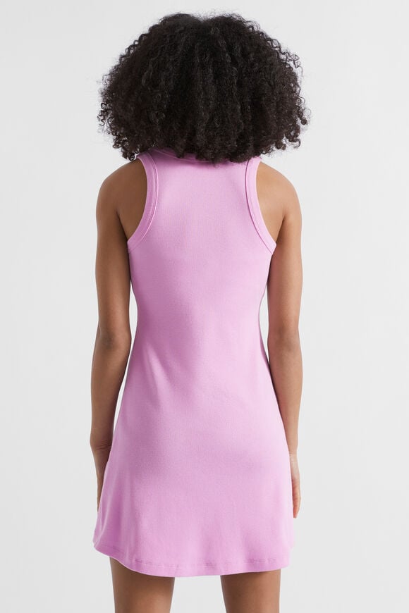 Core Rib Tank Dress  Soft Orchid  hi-res