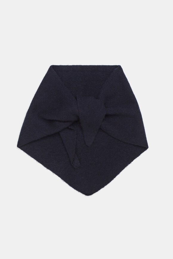 Mini Triangle Scarf  Twilight Blue  hi-res