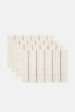 Isla Placemat Set of 4  Meringue  hi-res