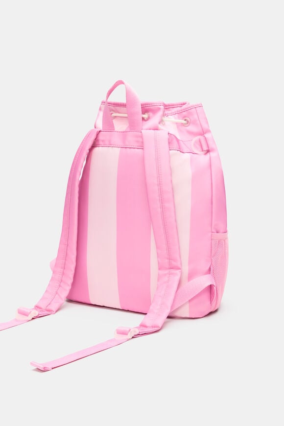 Swim Backpack  Candy Pink Stripe  hi-res
