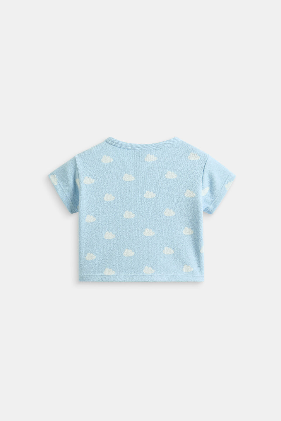 Clouds Boxy Tee  Arctic