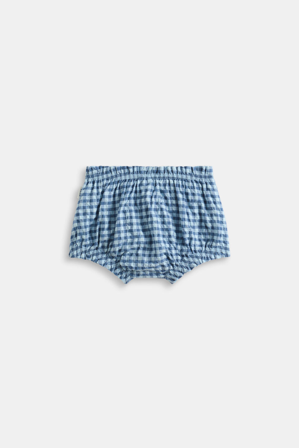 Gingham Shortie  Washed Navy