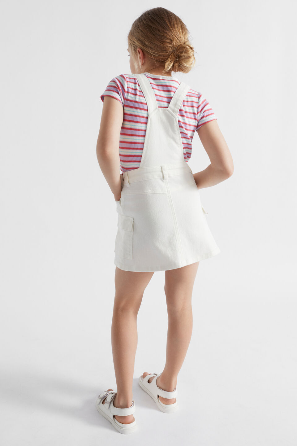 Cargo Pinafore  Canvas Wash