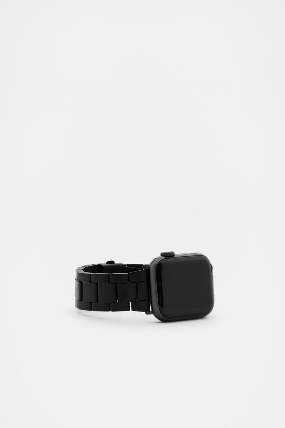 Resin Smart Watch Band  Matte Black  hi-res