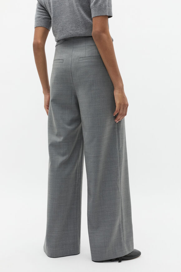 Crossdye Pleat Suit Pant  Wolf Crossdye  hi-res
