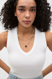 Disc Pendant Necklace  Gold  hi-res