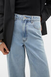 Denim Wide Leg Pant   Chalk Blue Wash  hi-res