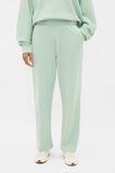 Terry Barrel Leg Trackpant  Soft Moss Wash  hi-res