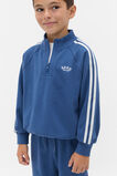 Quarter Zip Logo Sweat  Washed Navy  hi-res
