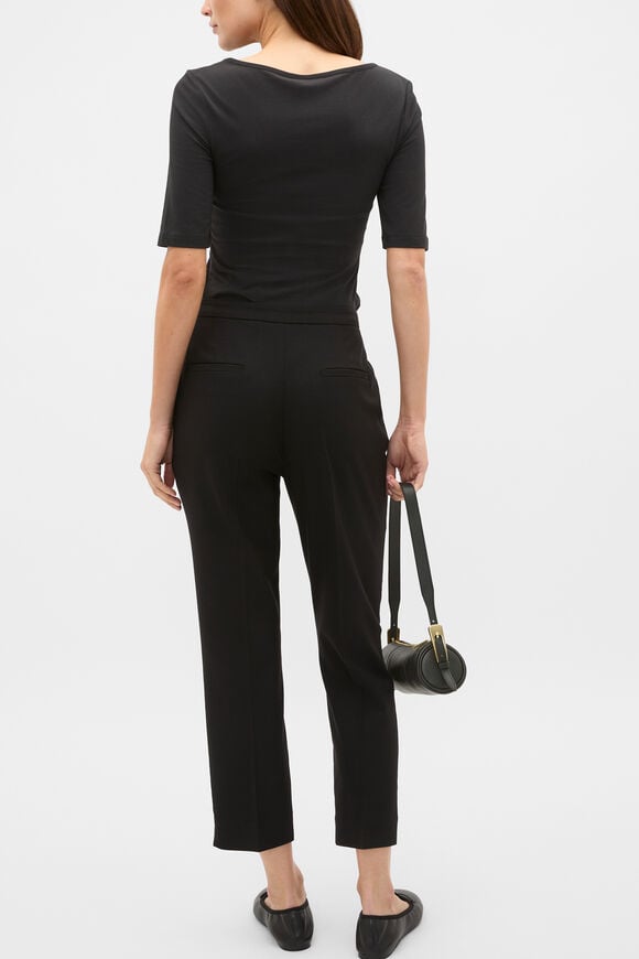 Slim Leg Trouser  Black  hi-res