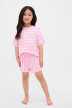 Stripe Logo Pyjama  Candy Pink Stripe  hi-res