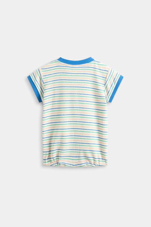 Fruity Tee Romper  Multi Stripe  hi-res