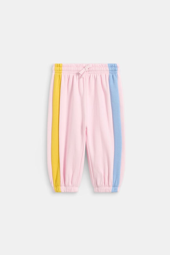 Contrast Panel Track Pant  Pink Lemonade  hi-res