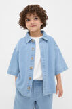 Denim Overshirt  Light Wash  hi-res