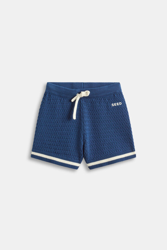 Knit Short  Washed Navy  hi-res