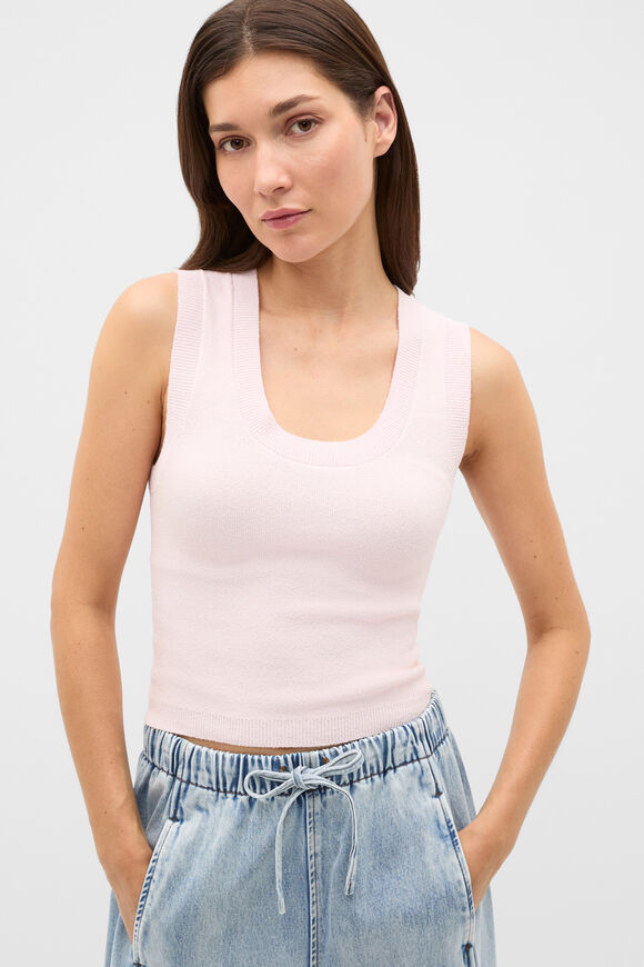 Boucle Knit Tank  Primrose  hi-res