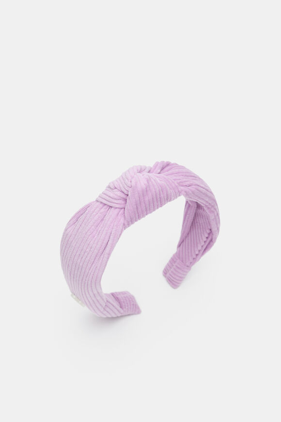 Cord Knot Headband  Orchid  hi-res