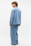 Denim Pocket Shacket  Mist Blue Wash  hi-res