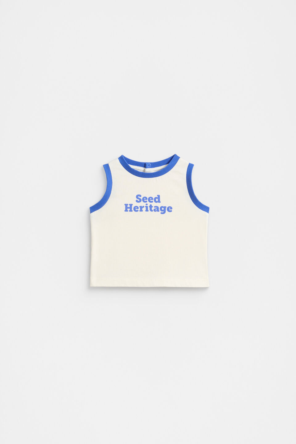 Retro Logo Tank  Vintage Cream