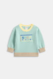 Logo Knit Sweater  Dark Mint  hi-res