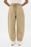 Cotton Elasticated Pant  Caramel Clay  hi-res