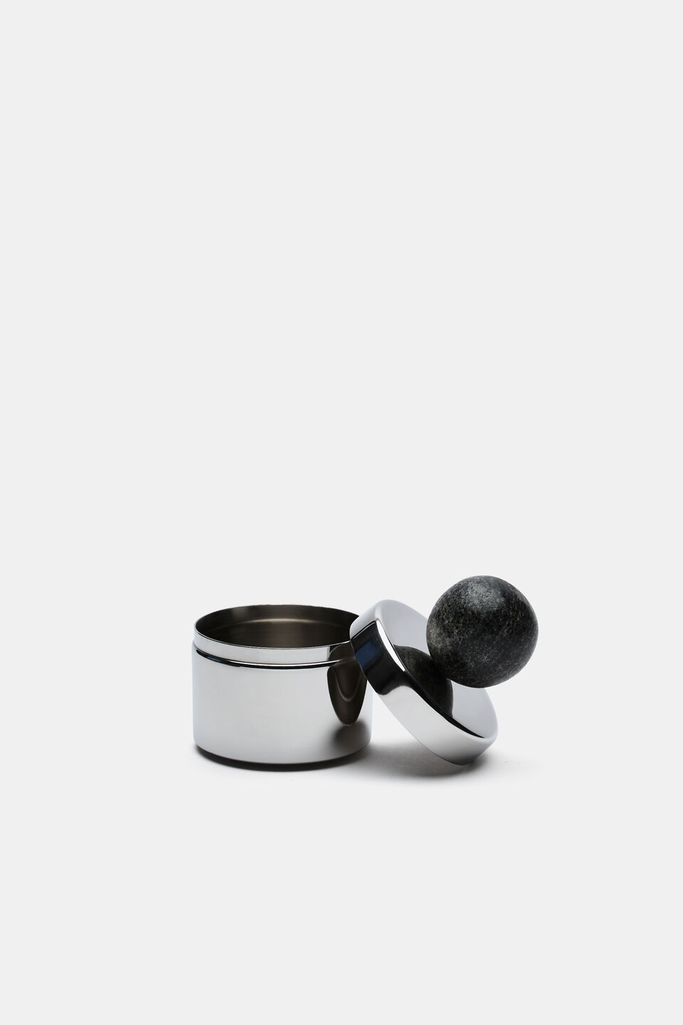 Noa Canister Small  Silver