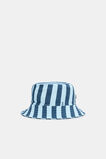 Swim Hat  Washed Navy Stripe  hi-res