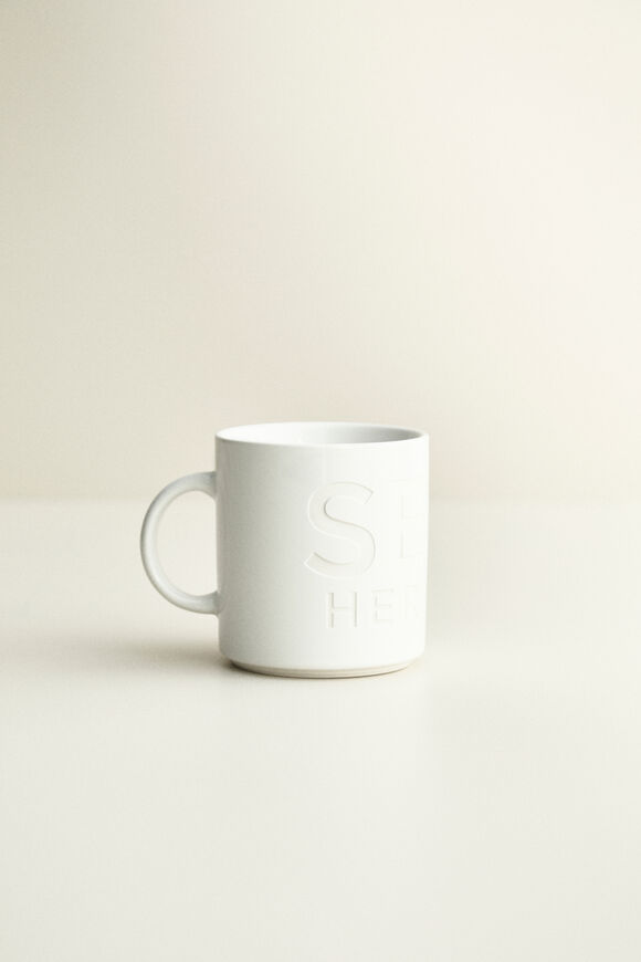 Seed Logo Mug  Coconut Cream  hi-res