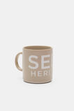 Seed Logo Mug  Warm Sand  hi-res
