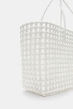 Woven Market Bag Large  White  hi-res