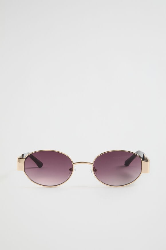 Romy Round Sunglasses  Gold  hi-res