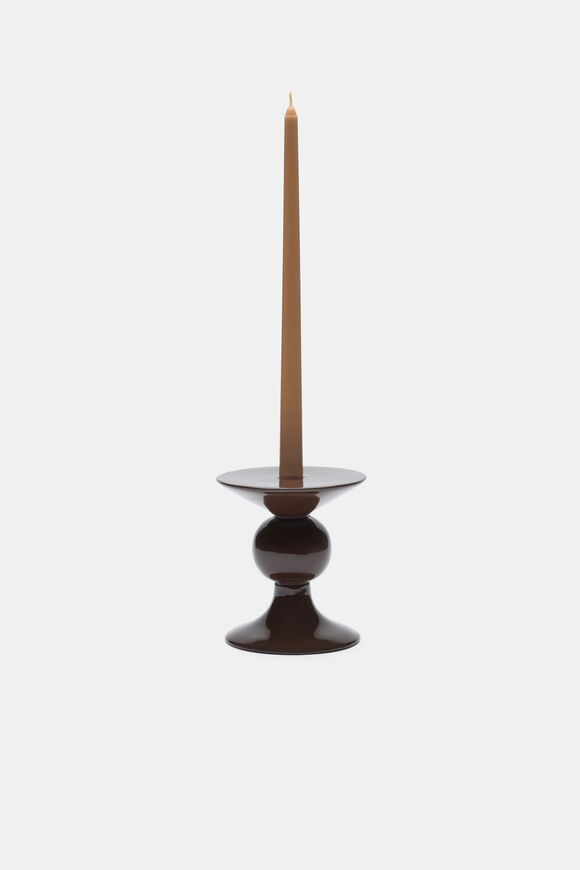 Tall Taper Candle Set of 2  Biscoff  hi-res
