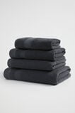 Luca Cotton Bath Sheet  Graphite  hi-res