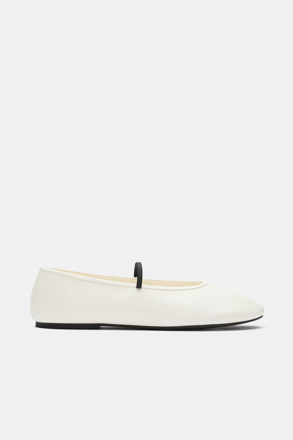 Ariel Ballet Flat  Cream