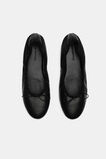 Rae Elasticated Ballet Flat  Black  hi-res
