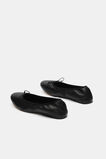 Rae Elasticated Ballet Flat  Black  hi-res