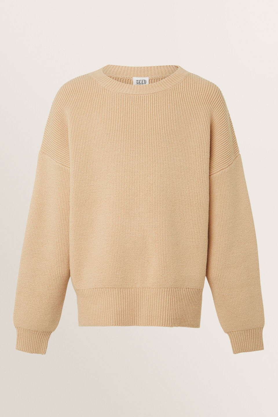 Slouchy Knit  Cappuccino
