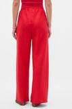 Core Linen Easy Wide Leg Pant  Chilli Red  hi-res