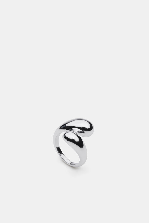 Crossover Ring  Silver  hi-res