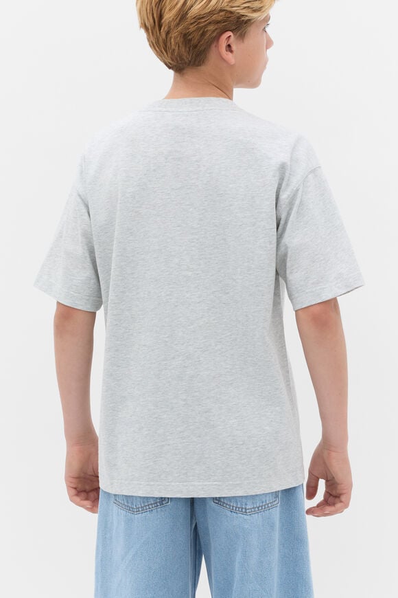 Essential Tee  Mid Grey Marle  hi-res