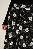 Printed Swing Skirt    hi-res