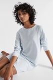 Stripe Jersey Nightie  Sky Blue Stripe  hi-res